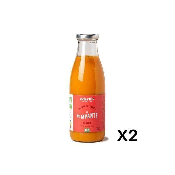 Velouté de carottes 75cl bio-lot de 2