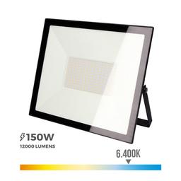 Projecteur LED 150W Noir Étanche IP65 12000lm (1200W) - Blanc d