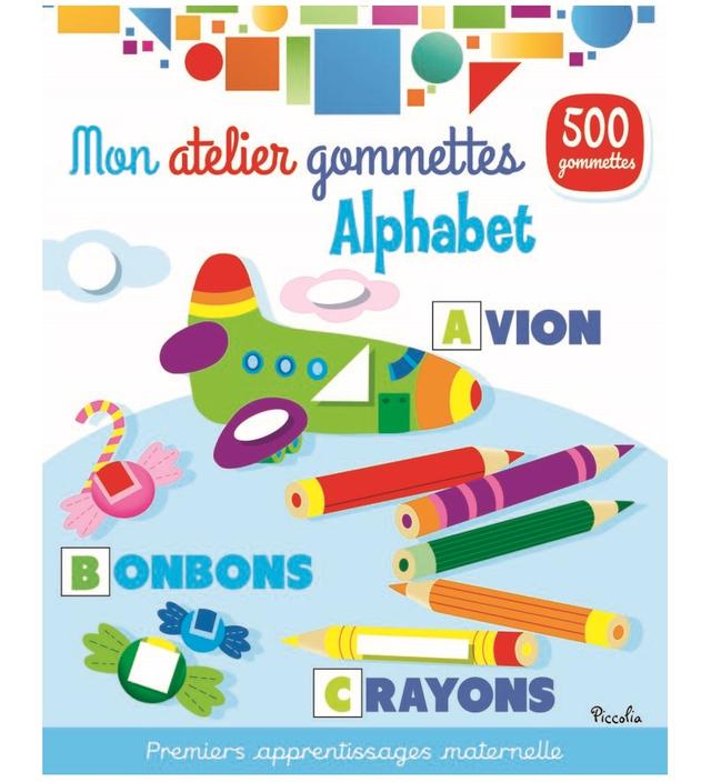 Mon atelier gommettes Alphabet