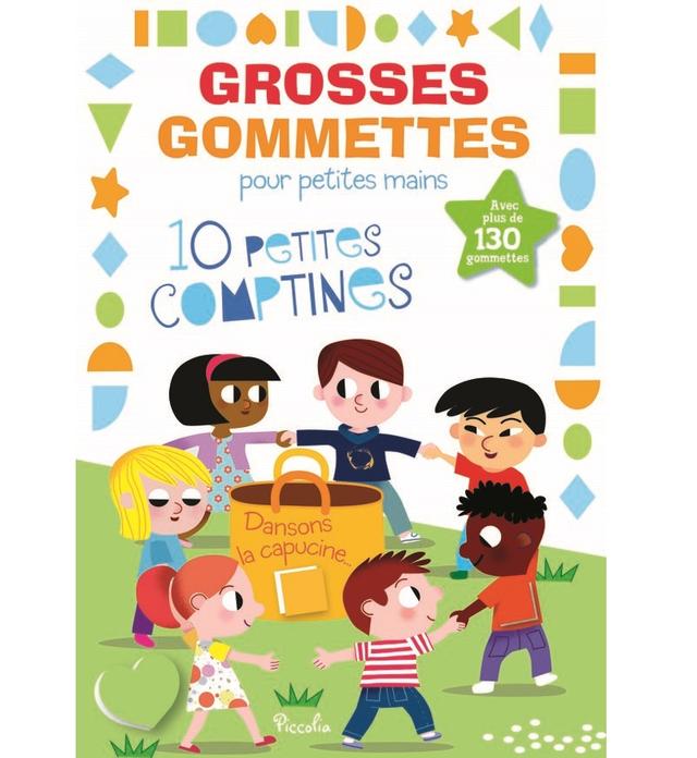 Grosses gommettes Comptines Dansons la capucine