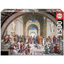 Puzzle 1500 pcs - Ecole Athenes , Raphael