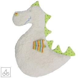 Doudou Bouillotte Cerises Dragon Coloré 35 cm Coton Bio Efie