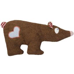 Doudou Plat Coton Bio Ours Brun 39 cm Efie