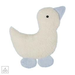 Bouillotte Noyaux de Cerises Doudou Efie Canard 25 cm Coton Bio