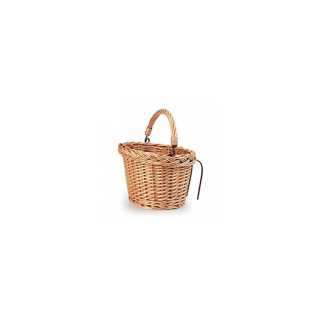 panier pour velo et trotinette en osier