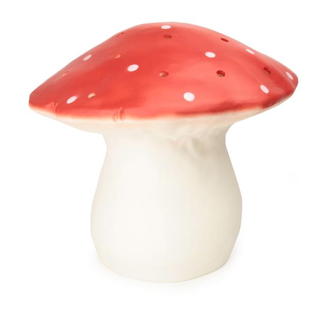 Lampe grand champignon rouge