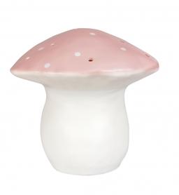 Lampe grand champignon rose