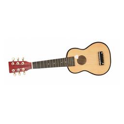 Guitare en bois a 6 cordes