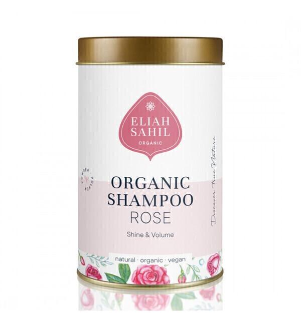 Shampoing en Poudre à la Rose Bio : Brillance & volume - 100g El