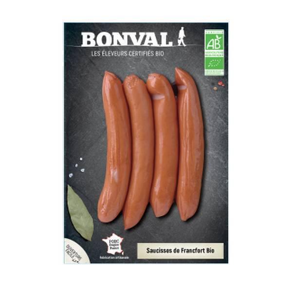 Saucisses de Francfort x4 200g