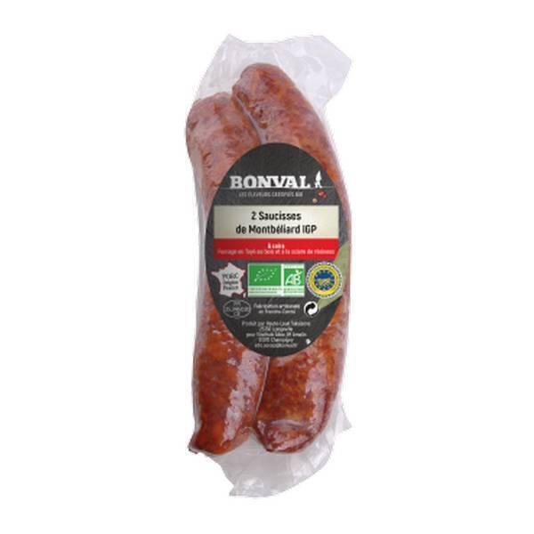 Saucisse Montbéliard IGP x2 300g