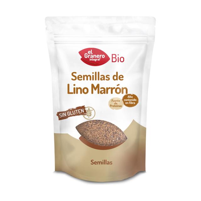 Graines de lin brun bio 400 g