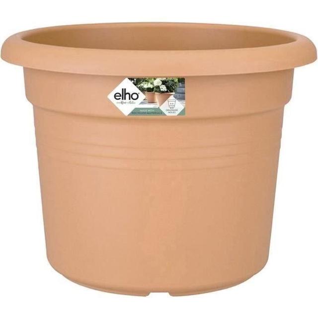 Pot de fleurs Rond - Plastique - Ø 40 - Terre cuite doux