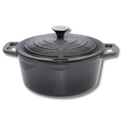 Cocotte 26 cm en fonte émaillée gris classique 4.5 L Elo