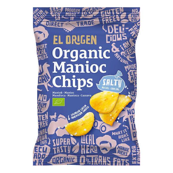 Chips de manioc salées 60g