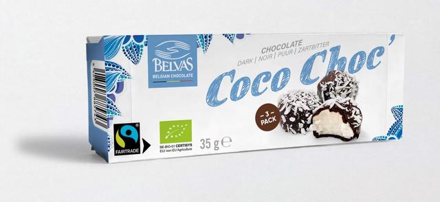 Bouchées rochers coco chocolat noir 35g