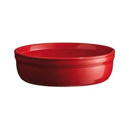 Ramequin pour crème brûlée 12 cm rouge en céramique