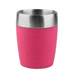 Tasse isotherme manchette rose 0,2 l Travel Cup Emsa