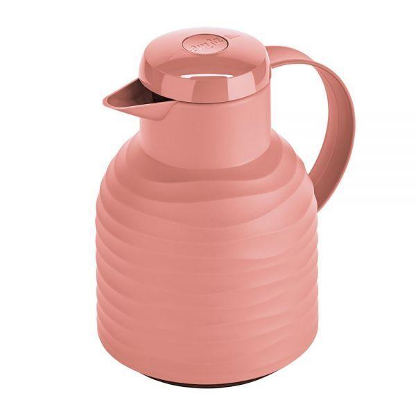 Carafe isotherme rose 1 litre corail Samba Wave Emsa