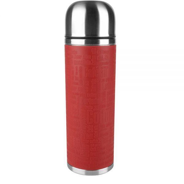 Bouteille isotherme 1 litre manchette rouge Senator Emsa