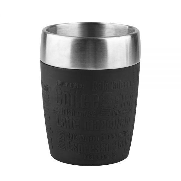 Tasse isotherme manchette noire 0,2 l Travel Cup Emsa