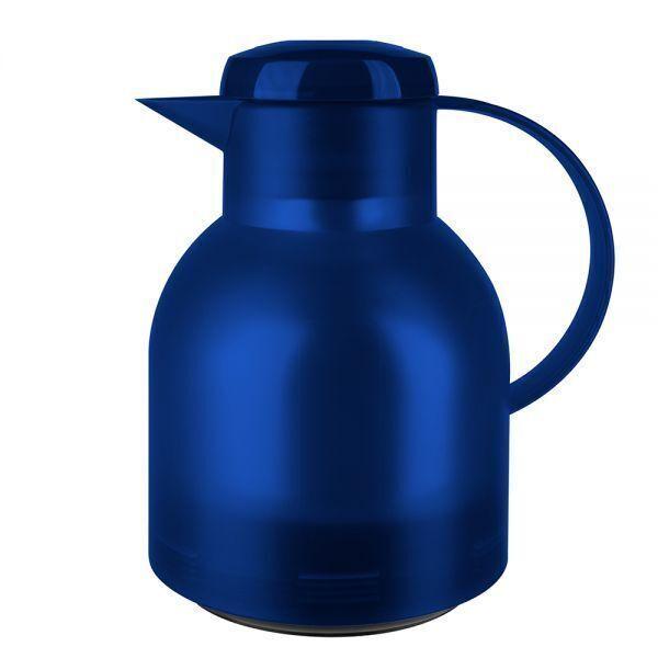 Carafe isotherme 1 litre bleu translucide Samba Emsa