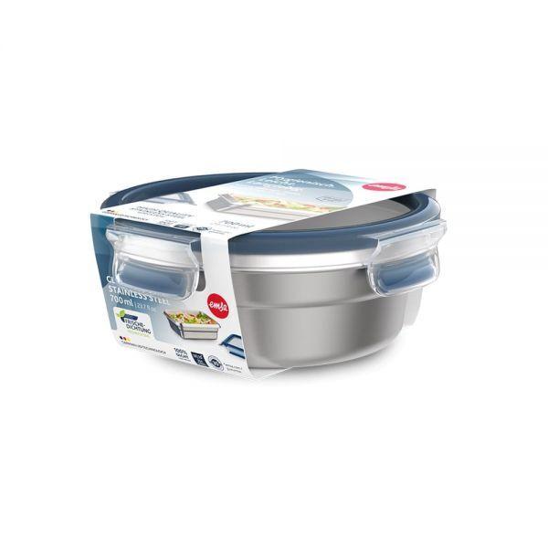 Boite inox alimentaire ronde 700 ml Emsa