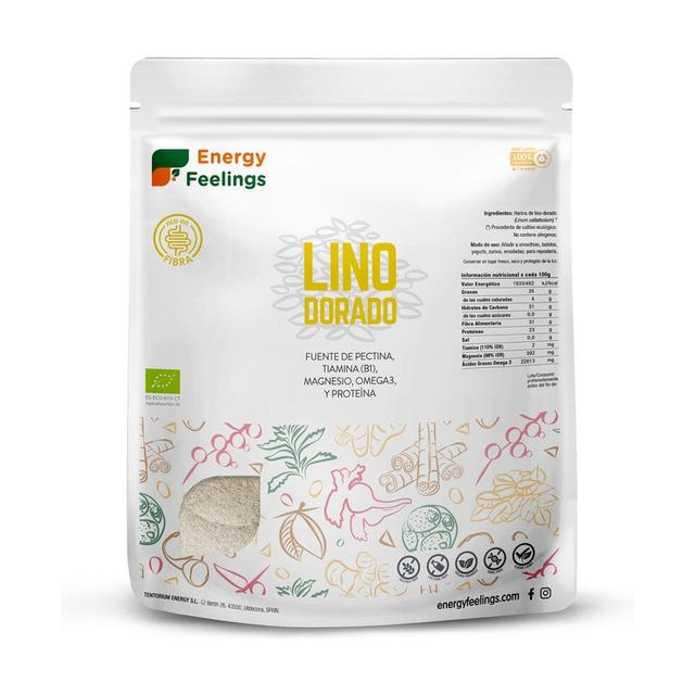 Farine de lin doré 1 kg de poudre