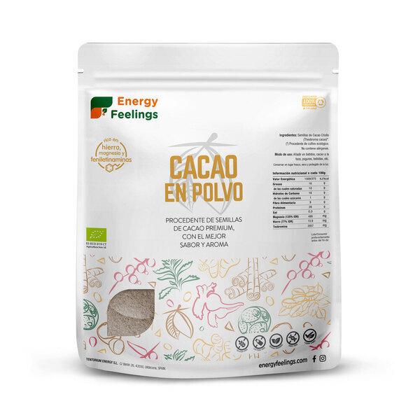 Cacao sans sucre BIO en poudre 500g