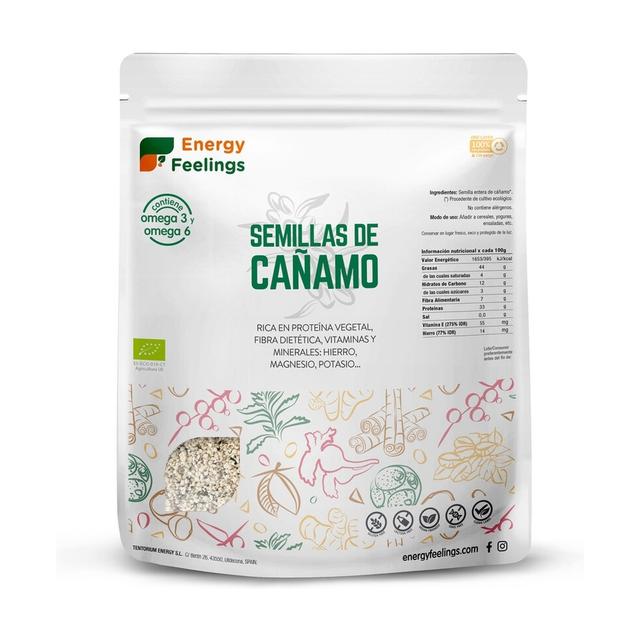 Graines de chanvre en coque Eco XL Pack 500 g