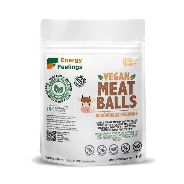 BOULETTES DE VIANDE VEGAN: Energy Feelings (90 g) XL Pack