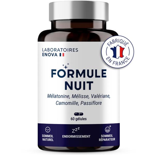 Melatonine 1,9 mg + Plantes | Complement Alimentaire pour Dormir