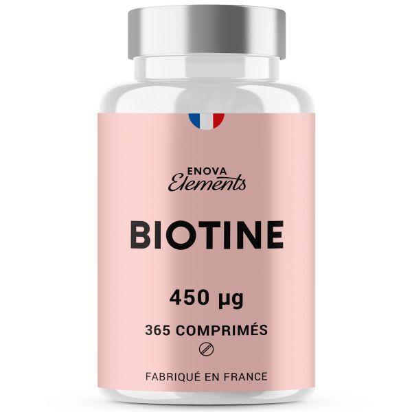 BIOTINE - 365 Comprimés - Cheveux, Ongles