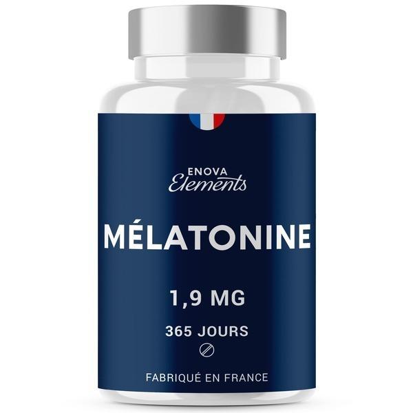 MÉLATONINE 1,9MG - 365 Comprimés - Endormissement, Sommeil