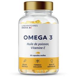 Omega 3 | Vision, Cerveau, Cœur | 60 gélules Biodisponibles