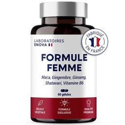 Formule Femme| Vitalité Féminine | 100% Naturel | 60 Gélules