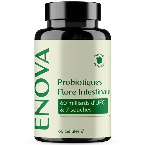 Probiotique Flore intestinale | 60 gélules | Fabriqué en France