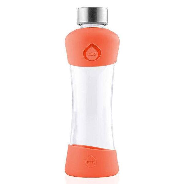 Gourde en verre 550ml Mandarine