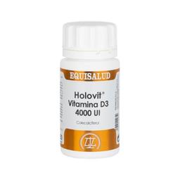 HOLOVIT Vitamine D3 4000 UI Cholécalciférol 50 Cap