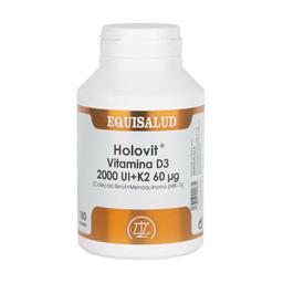 Holovit Vitamine D3 2000 UI + K2 180 capsules de 460mg