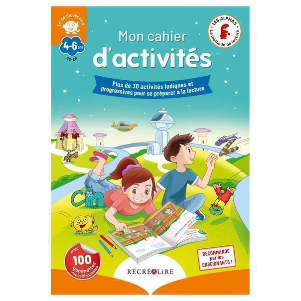 Mon cahier d'activités Déclic lecture - Dès 4 ans