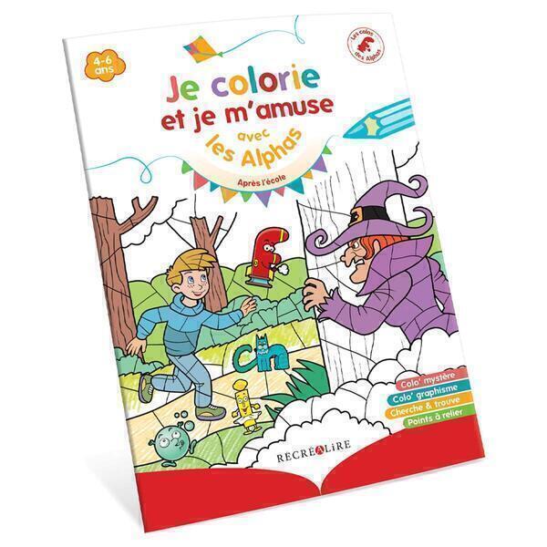 Je colorie et je m'amuse Après l'école - Dès 4 ans