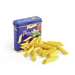 Boîte de pâtes Penne