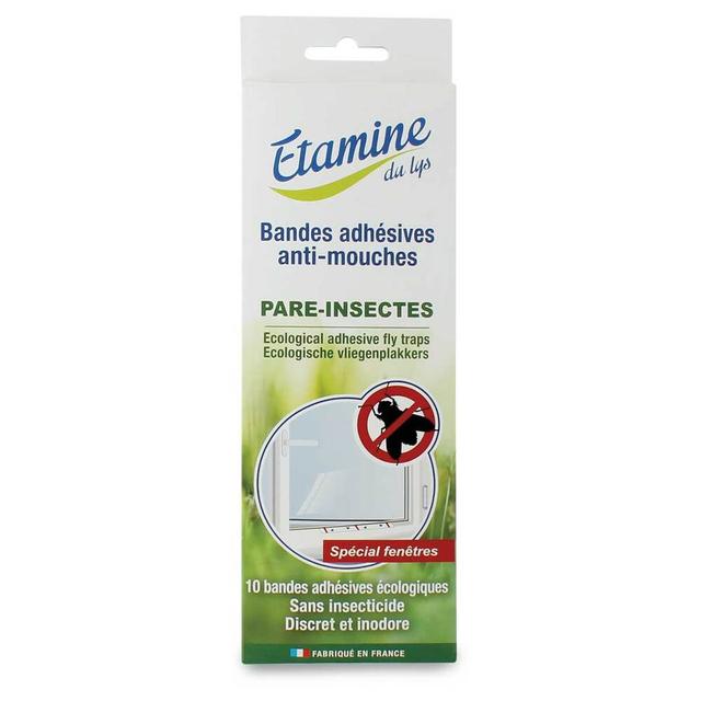 Bandes adhésives anti-mouches x10