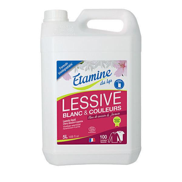 Lessive liquide Fleur de cerisier Jasmin 5L