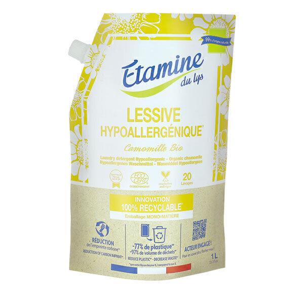 Eco-recharge lessive liquide hypoallergénique camomille 1L