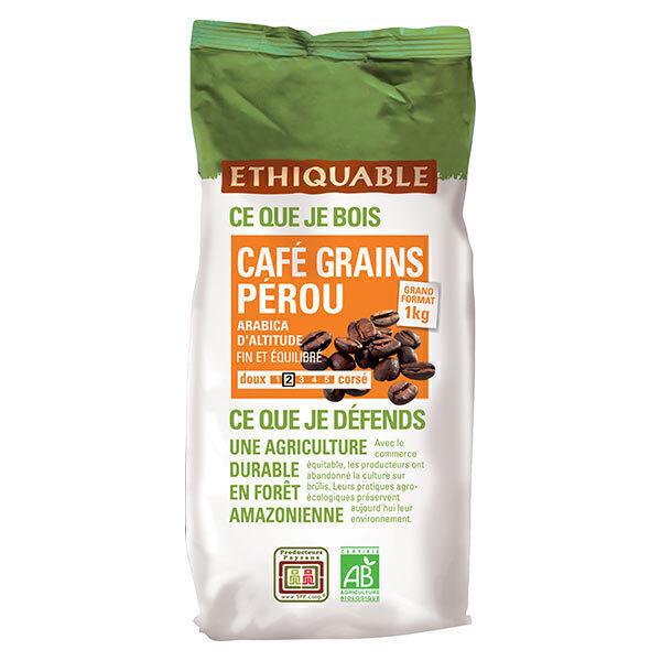 Café grains Pérou Bio 1kg