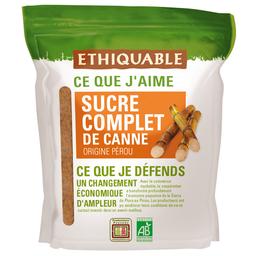 Sucre complet de canne en poudre équitable 500g