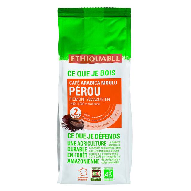 Café moulu Pérou Bio 500g