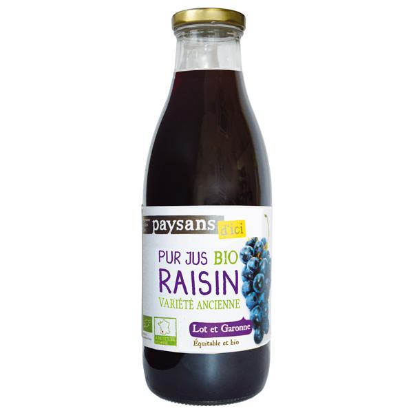 Pur jus de raisin Lot et Garonne 1L